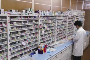 1000種類以上の医療用医薬品を取り揃え